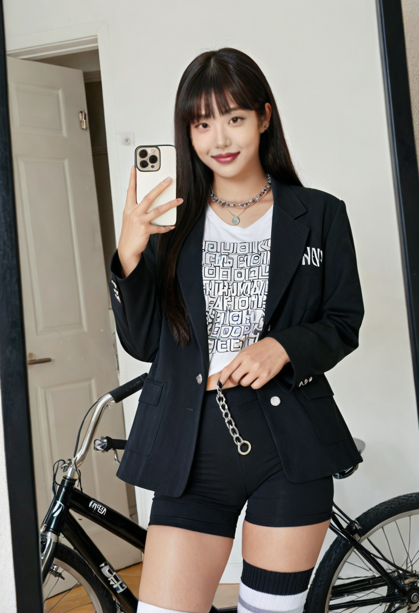 Hana Kim — Korean AI girlfriend on Telegram